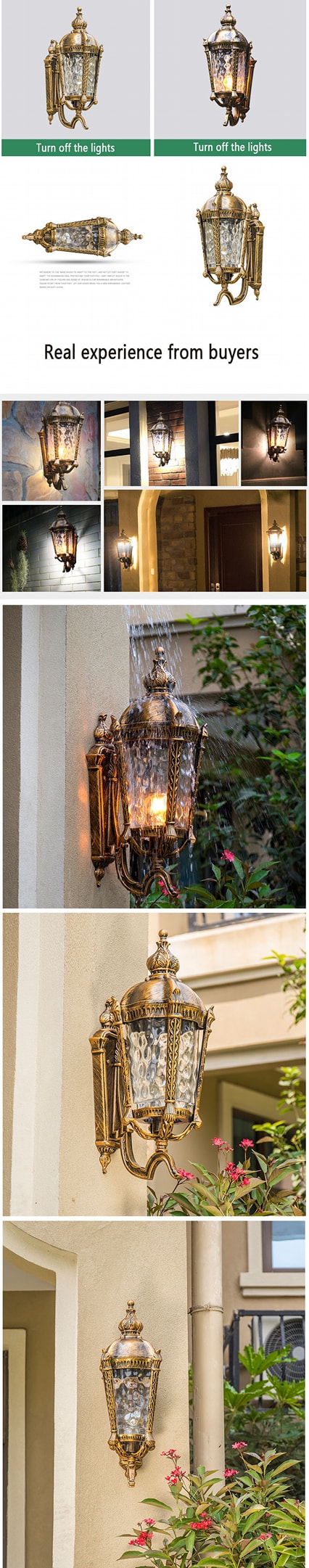 Waterproof gate wall light

Solar gate wall lamp

Garden gate wall light

Pillar gate wall lamp

Vintage gate wall light