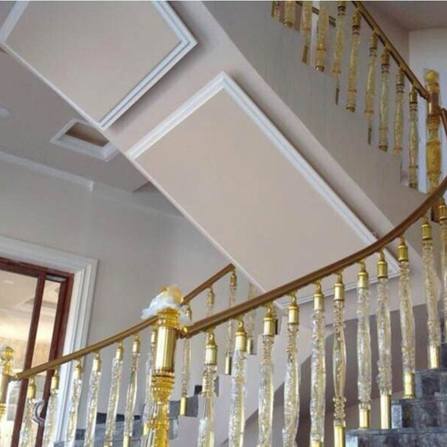 Railings Glass Gold Per piece