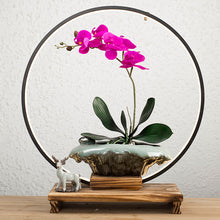 Load image into Gallery viewer, Luxury Home Decor Molandi Style Ceramic Vase for Plant/Flower Running water Flower Vase
