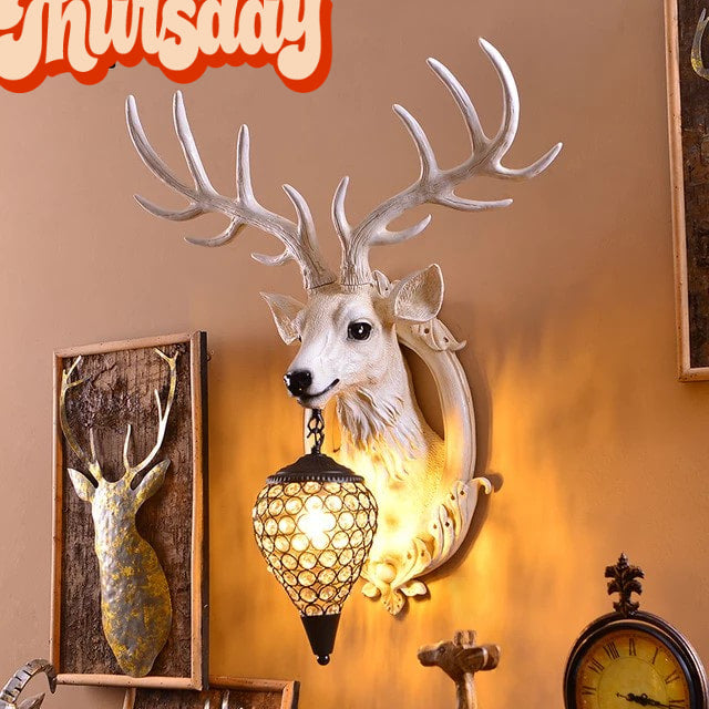 Hallway Lights Rustic Vintage Style resin