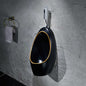 Mens Urinal Luxury Gold and Black Edition manual