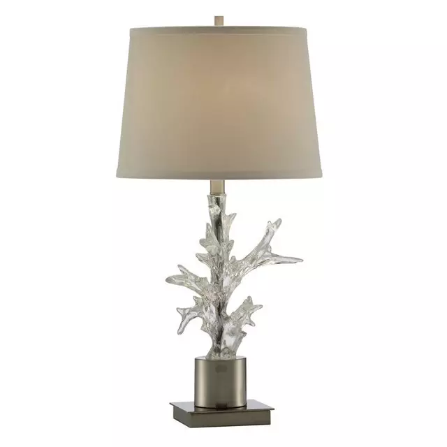 Home Decorative Modern Silver Luxury Vintage Resin Table Lamps