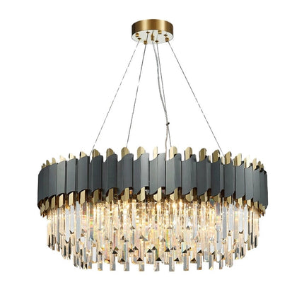 Crystal Chandelier Elegant Modern Lights choose round or oblong