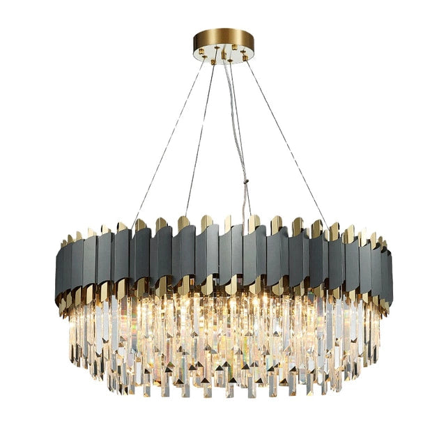 Elegante, moderne Kristalllüster – wählen Sie zwischen rund oder oval