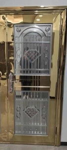 Luxury Golden Door Stainless steel Single 70cm by 200cm