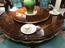 Cargar imagen en el visor de la galería, Luxury Hand Curved Round Table set
