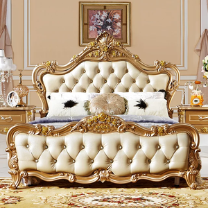Luxury Bedframe Gold Edition Queen Size