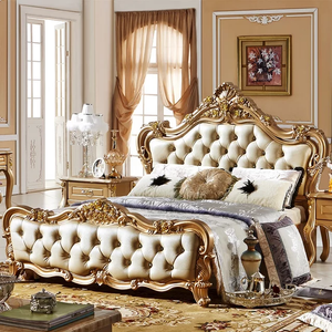 Luxury Bedframe Gold Edition Queen Size