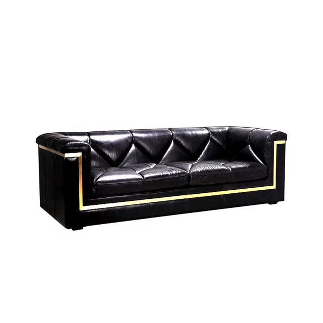 Black edition Sofa set Home Equipment Decor