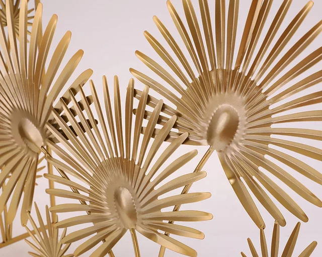 Iron Table Console Floral