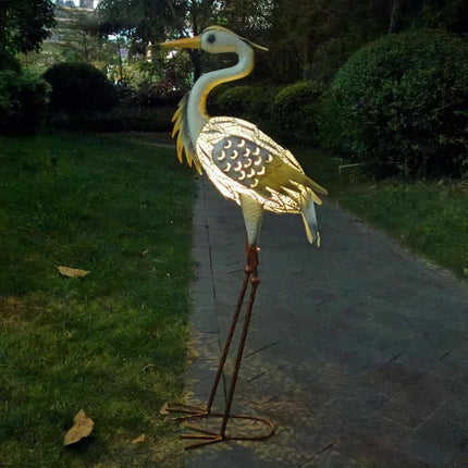 Solar power Peacock garden decor Made of Metal Gift Ideas