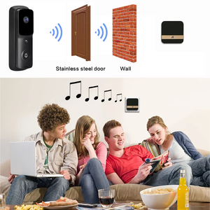 Smart Wifi Video door bell with camera and audio - Check your home whenever you are using online apps