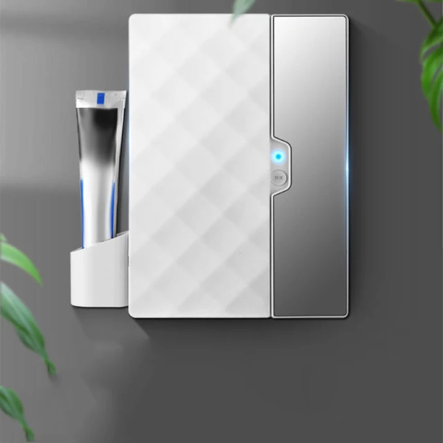 Toothbrush Sterilizer with Ozone 5 Slot for toothbrush and 1 slot for Razor