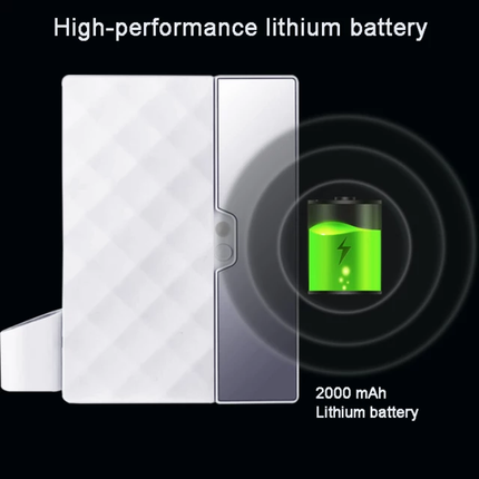 Stérilisateur de brosses à dents à l'ozone, 5 emplacements pour brosses à dents et 1 emplacement pour rasoir