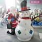 Life size 5Ft Snowman Christmas Decors indoor or Outdoor Fiberglass