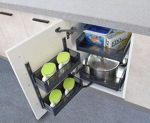 Kitchen Accessories Base Cabinet Pantry Rollout Unit
