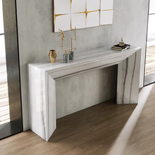 Lade das Bild in den Galerie-Viewer, Italian Contemporary Console Table Luxury Expensive Natural Marble
