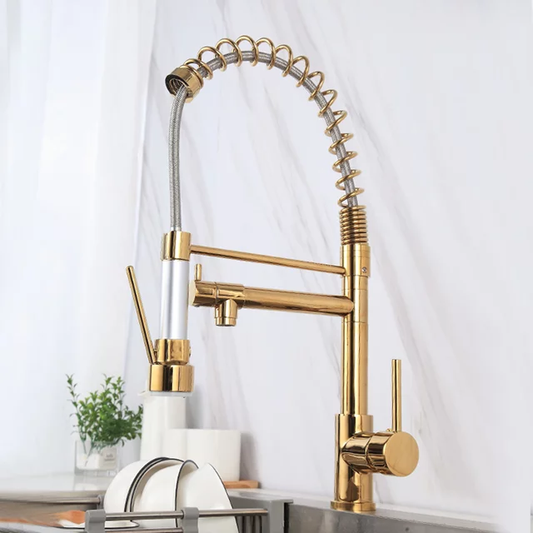 Luxury kitchen faucet

Matte black kitchen faucet

Brass kitchen faucet

Chrome kitchen faucet

Wall-mounted kitchen faucet