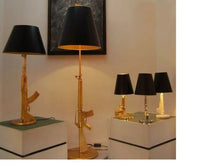 Lade das Bild in den Galerie-Viewer, Table Lamp Hand curve AK-47 Gun Inspired
