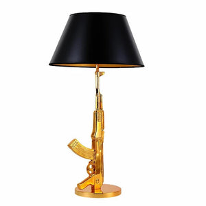 Table Lamp Hand curve AK-47 Gun Inspired