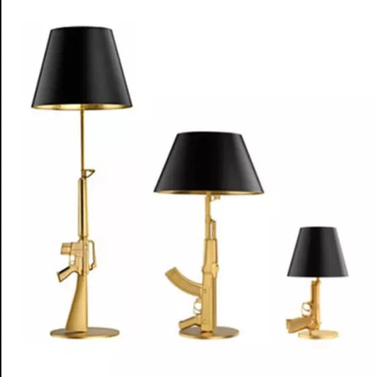 Table Lamp Hand curve AK-47 Gun Inspired