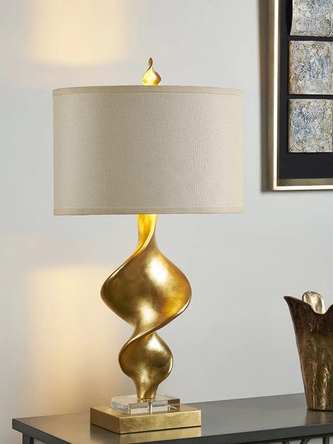 Table Lamp Gold Bed side and Living Room Table lightning for Home Decor Furniture