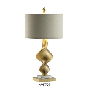 Table Lamp Gold Bed side and Living Room Table lightning for Home Decor Furniture