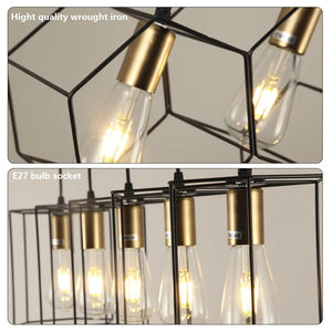 Pendant light iron with E27 bulb Home Decorative Light