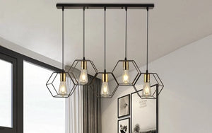 Pendant light iron with E27 bulb Home Decorative Light