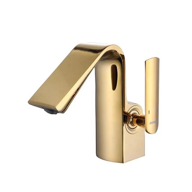 Gold Edition wash Basin Sink Faucet Deck