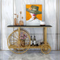 Bicycle Style Console Table Made of Iron Painted