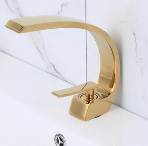 Gold Edition wash Basin Sink Faucet Deck