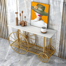 Load image into Gallery viewer, Bicycle Style Console Table Made of Iron
