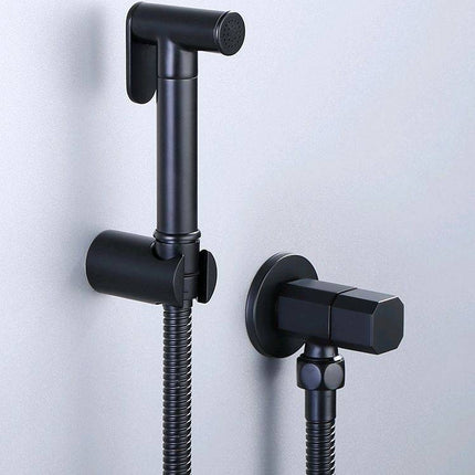 Bathroom Accessories Black Bidet for Toilet Brass Heavy Spray Gun Electroplating Black