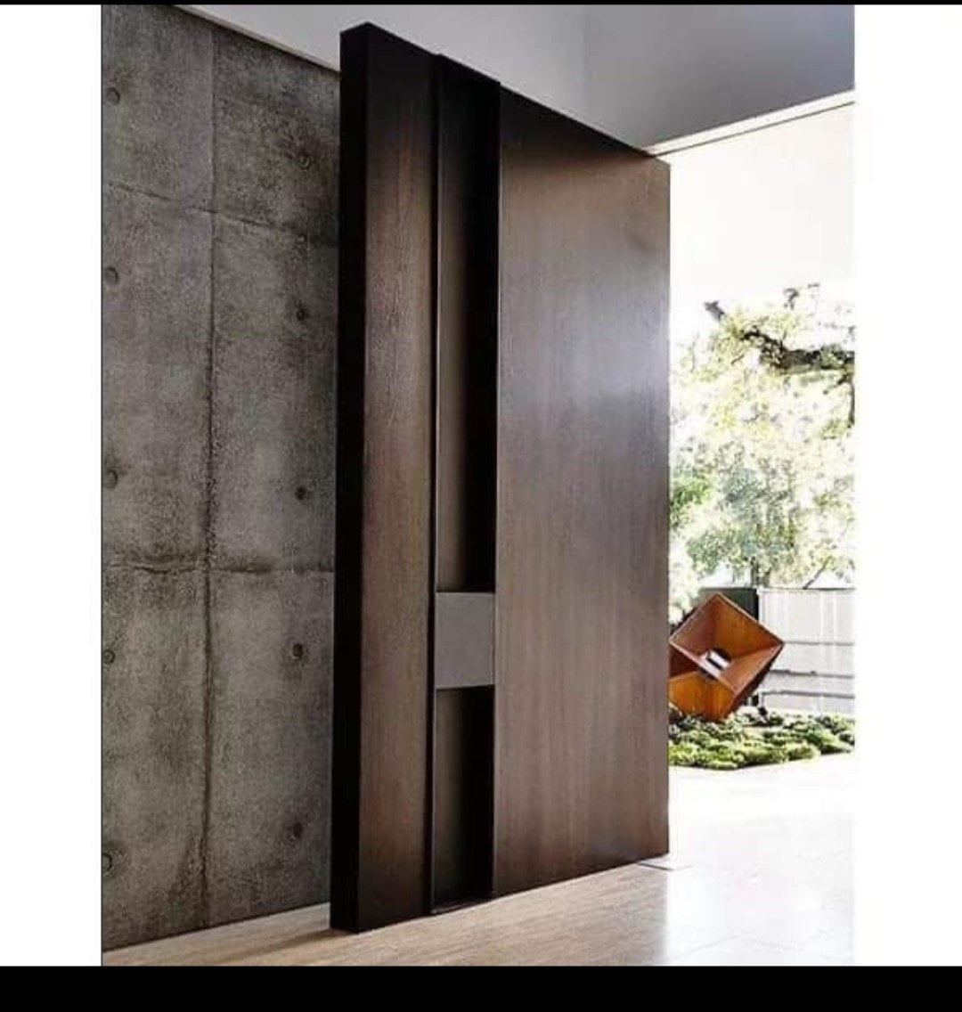 Thailand Oak Wood Pivot Doors