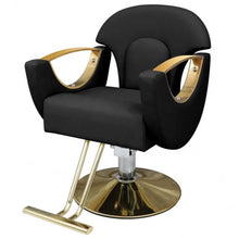 Загрузить изображение в средство просмотра галереи, Stainless steel 360 degree rotatable chair for Salon
