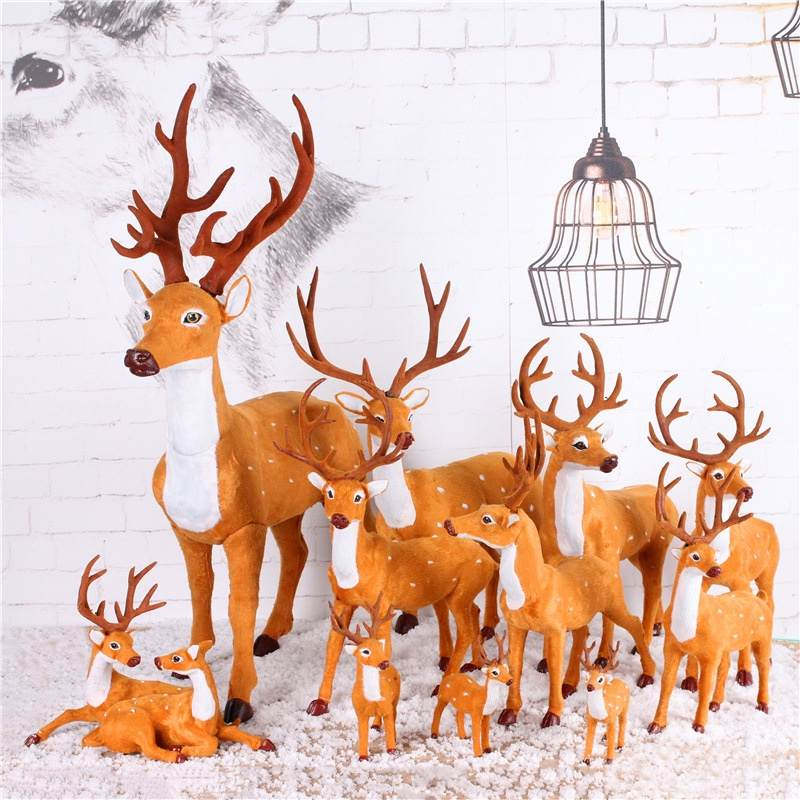 Reindeer Christmas Decor Different Sizes