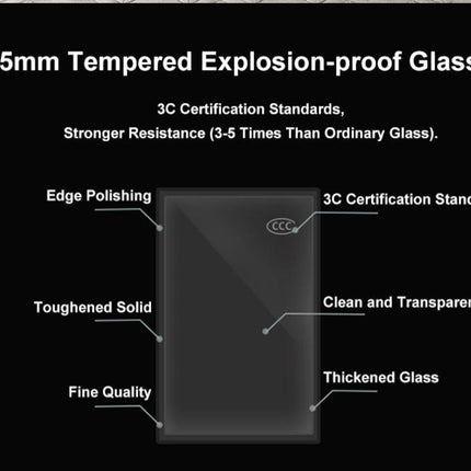 Bibliothèque avec éclairage LED intégré et porte en verre trempé de 5 mm