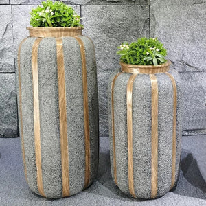 Fiberglass Luxury Flower Pots 3 sets