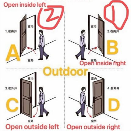 Anti theft stainless steel door gold color (Note: price depends on the size of your door )