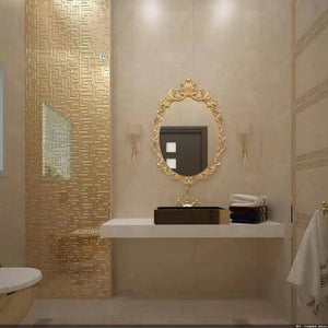30x60cm Versace Tiles Gold Series Mosaic Porcelain Tiles Rough and Glossy 8pcs per box