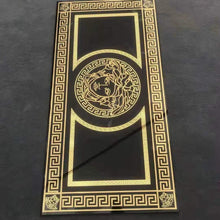 Cargar imagen en el visor de la galería, 120x60cm Versace Luxury Tiles Black and Gold Edition 1pc
