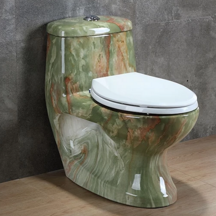 Toilet Green Bowl for Bathroom Accessories Equipment