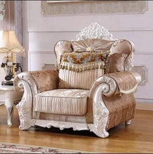 Load image into Gallery viewer, Italian Luxury Sofa furniture Fabric and solid wood materials
