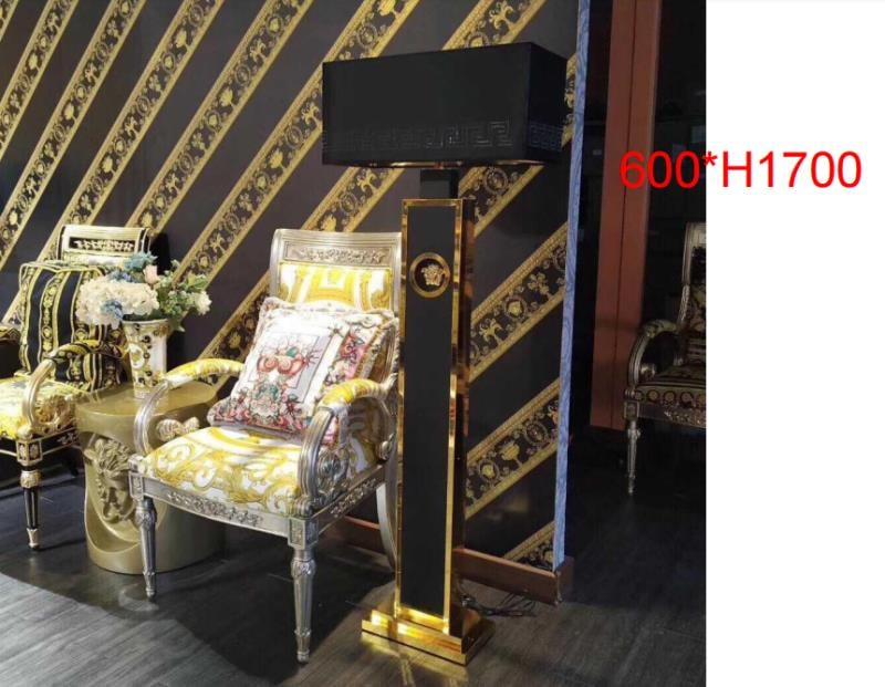 Luxury Versace Black Floor Lamp Home Decor Accessories Equipment