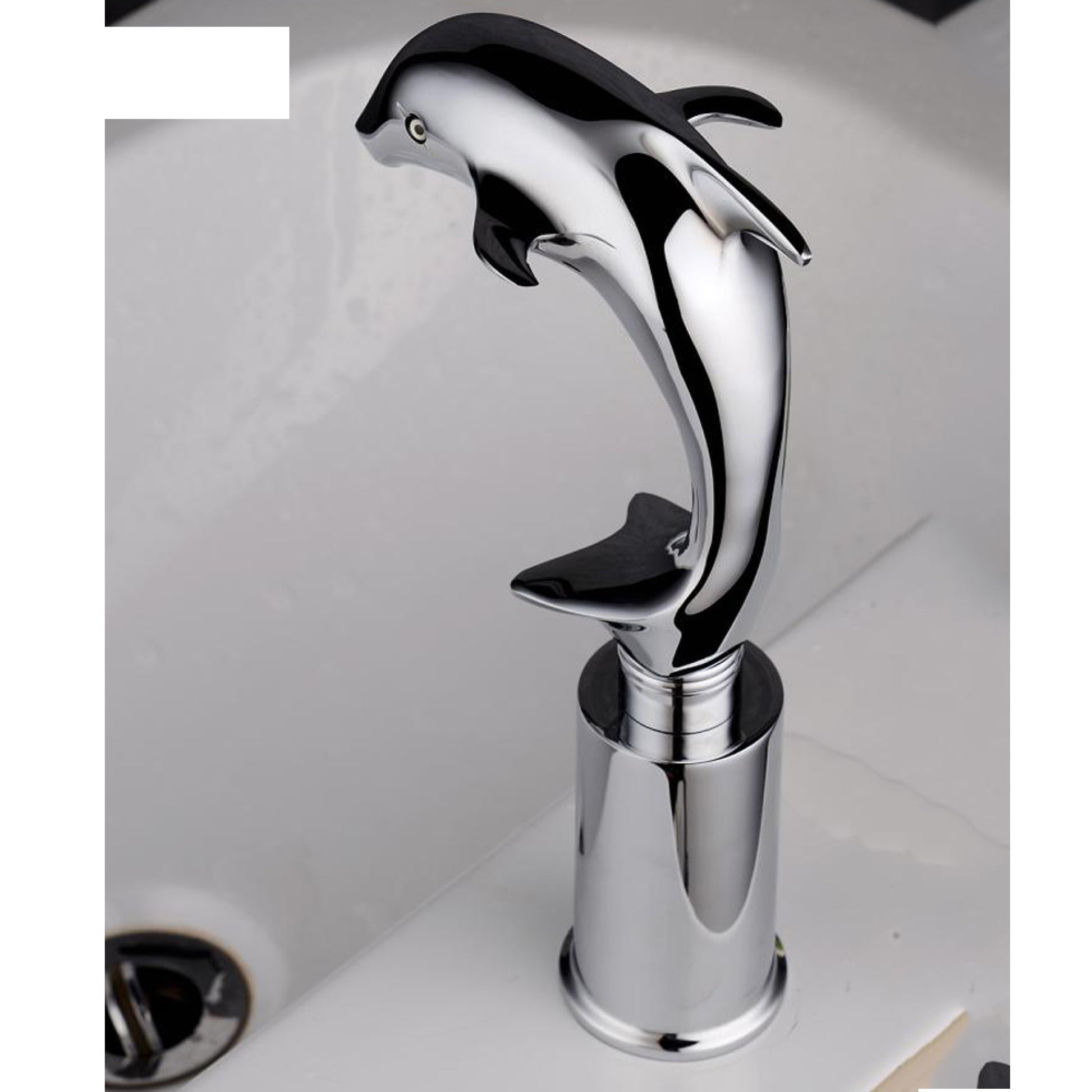 Brass Dolphin Animal Shape Sensor Faucet