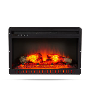 Electric fireplace decor mirror 3d led steel electric fireplace 26 inch