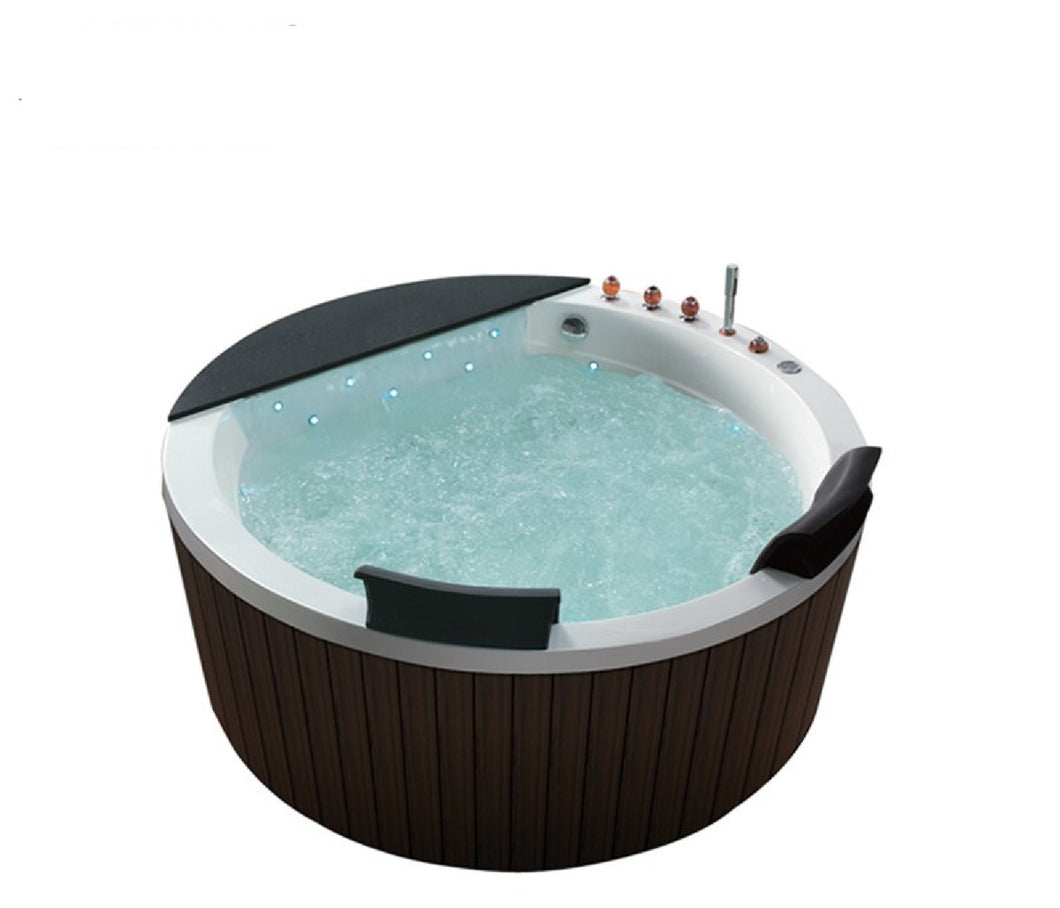 Bathroom Accessories bathtub with two pillow massage