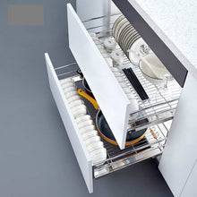 Load image into Gallery viewer, Kitchen sliding wire drawer basket pull out basket with drawer slide
