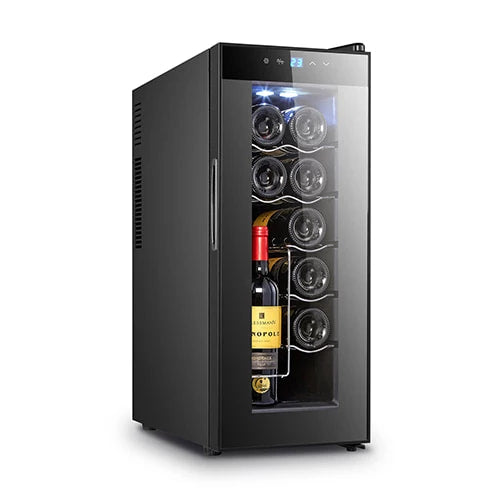 Glass Door Semiconductor Electric Refrigerator Wine Cooler